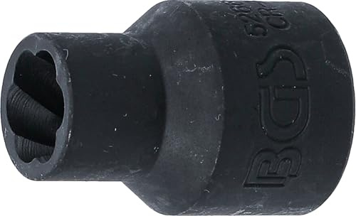 BGS 5266-11 | Twist Socket (Spiral Profile) / Screw Extractor | 12.5 mm (1/2) Drive | 11 mm