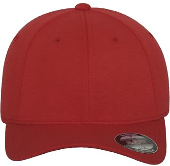 Flexfit Erwachsene Mütze Double Jersey, Red, L/XL, 6778