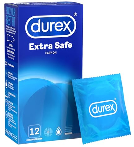 Durex Extra Safe 12 count Kondomer Transparent 56 mm