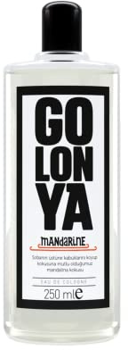 Golonya - MANDARINE - Erfrischender Kölnischwasser Flakon - Mandarinenduft - Unisex Parfum - 250ml