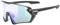 uvex sportstyle 231 V - Sportbrille für Damen und Herren - selbsttönend - druckfreier Sitz & perfekter Halt - black matt/green - one size
