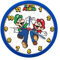 Unbekannt Kids Euroswan Super Mario Wanduhr, 25 cm