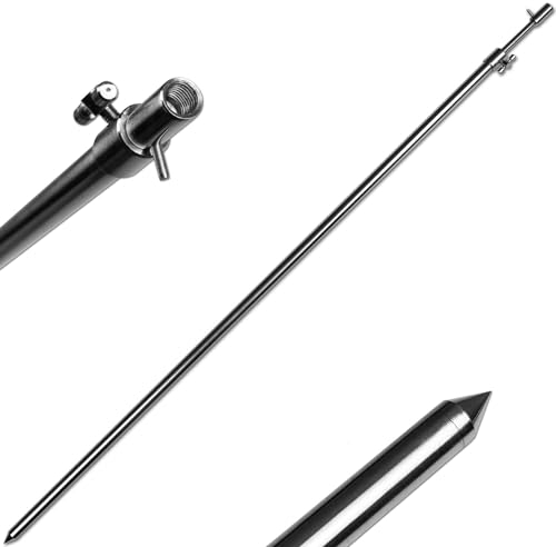 Rutenhalter Bankstick Edelstahl 50-90cm 12.7/7mm