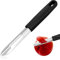Eplucheur Pomme de Terre,Eplucheur Légumes en Acier Inoxydable, 17cm Epluche Legume Universel Peeler Économe Legumes Manuel, Couteau Econome Eplucheur de Terre, Carottes, Legumes et Fruits(Noir)