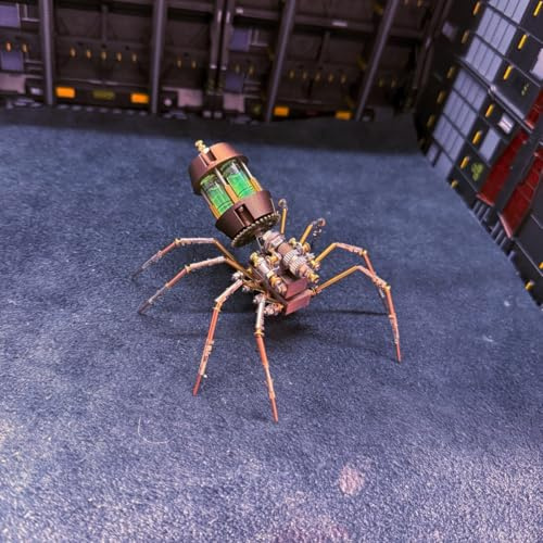 Kit de modelo mecánico de insectos metálicos para adultos, juego de construcción de acero inoxidable, modelo mecánico 3D, regalo de montaje coleccionable para adultos (varios modelos disponibles)