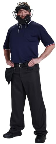 CHAMPRO mens Grey The Field Polyester Baseball Umpire Pant, Grey, 42 US
