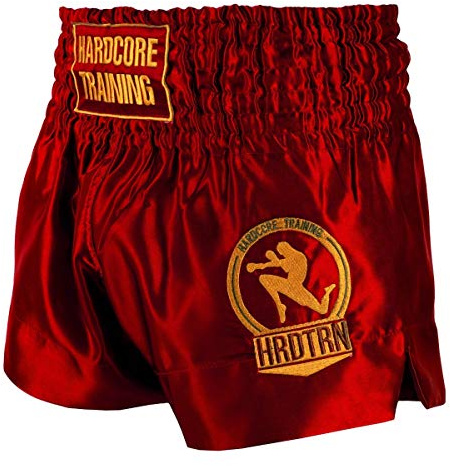Hardcore Training Classic Muay Thai Shorts Herr Man Boxning MMA BJJ Kickboxing Stammar