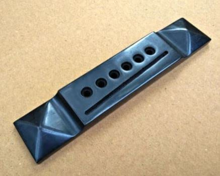 MUSICAL STRING Pyramid Bridge 6 string for acoustic guitar ebony wood best replacement