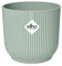 elho Vibes Fold Round Mini 7-100% recyclable Flower Pot - Indoor plant pot - Ø 7.0 x H 6.5 cm - Green/Sorbet Green