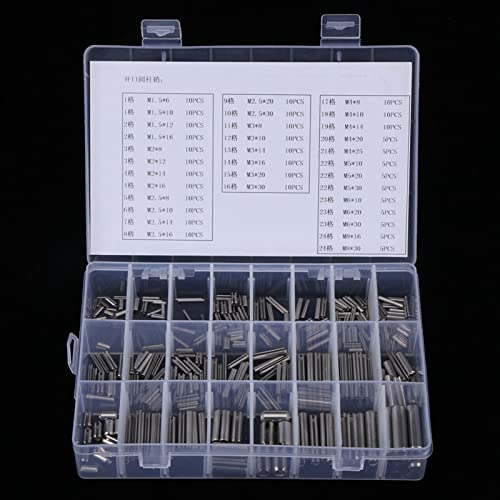 Goupille Cylindrique, Goupille Mecanindus INOX 8054,goupille cylindrique,Goupille Mecanindus INOX, 8054 Assortiment De Goupilles Mecanindus 450 Pièces,Goupilles De Tension Ing,Goupilles Cylindr