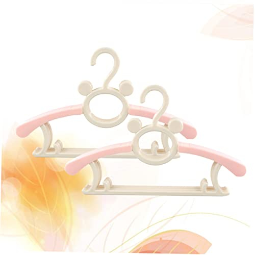 IMIKEYA 20stücke Kleiderbügel Für Kinderkleidung Verstellbar rutschfest Aus Kunststoff Für Kleidung Mäntel Röcke Bärendesign