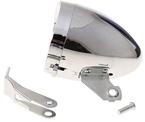 MOONDAME Phare avant de vélo vintage rétro 3 LED lumière de nuit lampe frontale accessoire de cyclisme