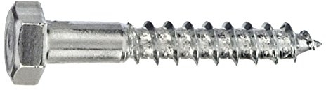 Connex KL3141060 Vis à bois 6 pans galvanisés 1000 g 10 x 60 mm