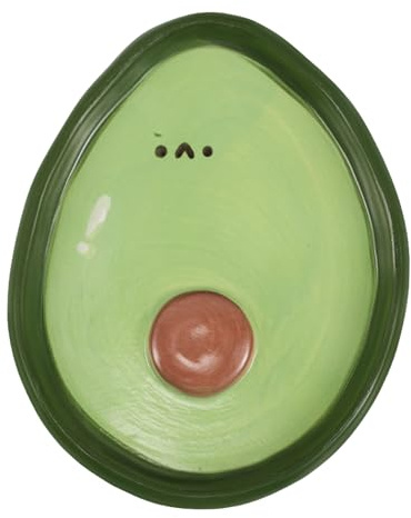 Mipcase Plato Cerámico Adorable Diseño De Plato Decorativo Para Snacks y Aperitivos Para Desayunos y Para El