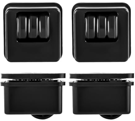 Ruedas giratorias | 4 unidades multifuncionales de reducción de ruido de 360 grados - Ruedas para muebles de alta resistencia, para interiores, dormitorio, cocina, lugar de trabajo, taller