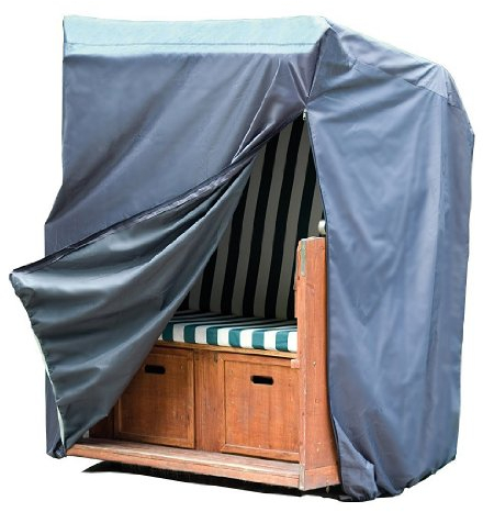 Premium Strandkorb Schutzh?lle 130x100x170/134 cm - wasserdicht 420D Oxford 18041