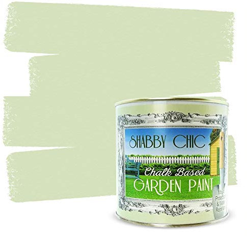 Shabby Chic Chalk Based Garden Paint 1 Litre (Apple)
