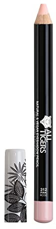 ALL TIGERS - Fards à paupières Vegan - Hautement pigmenté - Ingrédients naturels - Teinte rose Raise you voice 312 - Crayon 3 en 1 pour les yeux - Tenue longue durée - Cruelty-free