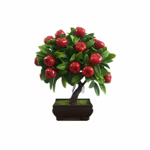 9.85 Artificial Potted Plant, Fake Apple Tree