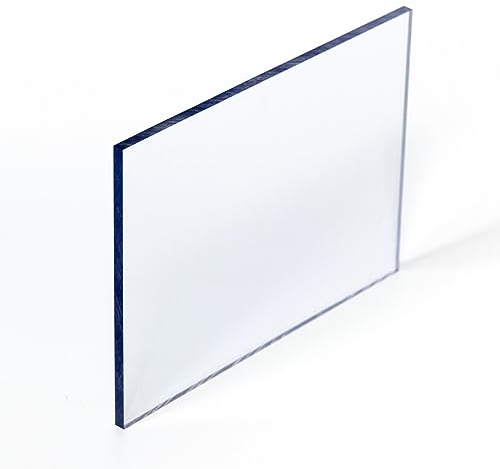 Polycarbonate Greenhouse Sheets,Outdoor Glazing Panels Replacement Shed Panel,Clear Solid Panels,Cold Frame Sheets,for Shed Windows Greenhouse Canopy Carport,Custom (60x60cm(23.6x23.6in),3mm)