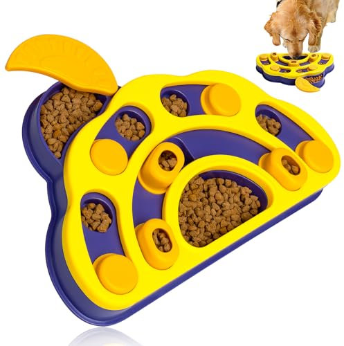 Tierglück Hundespielzeug Intelligenz, Hunde Puzzle Spielzeug für IQ Training, Feeder Hundespielzeug Katzenspielzeug für Langeweile, Intelligenzspielzeug für Große Kleine Mittlere Hunde Welpen Katzen