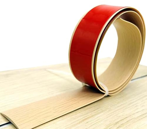 JTPMYFT Las Tiras de transición y los espaciadores autoadhesivos for Suelos de Vinilo se utilizan for unir Huecos, adecuados for Juntas de Entre 1 y 2 cm.(Maple,5cm)
