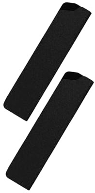 Operitacx Fodero per Coltelli da Viaggio 2 Pezzi in Feltro Nero Protezione Lama e Design Elegante, Facile da Conservare, per Uso Esterno e Cucina