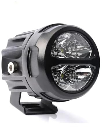 Fanale Anteriore Faro Fendinebbia A LED Fuoristrada Super Luminoso Rotondo Da 3 Pollici 40 W 6000 K Bianco Naturale Moto Faro Faro Anteriore(1Piece)