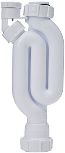 McAlpine X10V Straight Through Anti-Syphon Trap, White