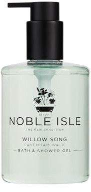 Noble Isle Willow Song Bath & Shower Gel | Luxury Body Wash for Women with Fine British Fragrance Oils | Vegan Body Wash & Paraben Free Body Wash (8.45 oz)