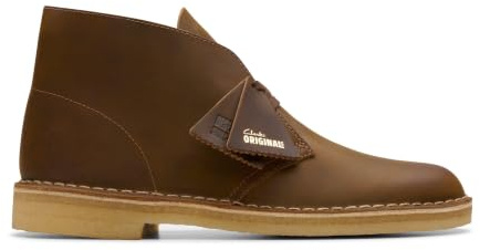 Clarks Desert Boot, Stivali Uomo, Beeswax, 42 EU, Cera d'api, 42 EU