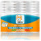 Akitaink 20 rotoli di Carta Igienica 2 Veli 10000 Strappi Totali, Pura cellulosa, Morbida e resistente, Delicata sulla Pelle, Dermatologicamente Testata, Carta 100% Certificata FSC® Made in Italy