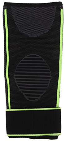 PENGQIANJU Absolaire à l'amortisseur réglable Absue de genou Breatte Sangle de manchon de compression Support pour le green de cyclisme de basket-ball (M)