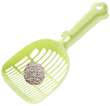 Paletta Per Lettiera Gatti | Paletta Ergonomica Per Vassoio Lettiera - Ergonomica con Manico Lungo per Pulizia Domestica Facile per Gatti Animali Domestici Casa Interno Uso Semplice