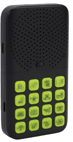 Plyisty Macchina per Scherzi con Effetti Sonori con Telecomando, 16 Suoni Divertenti Giocattolo per Creare Rumori, Dispositivo Bavaglio Portatile Ricaricabile con Portata di 10 Metri (Black)