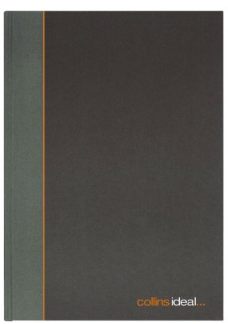 Collins Ideal - A4 Cashbook Feint - 384 Pages - Black - 6448