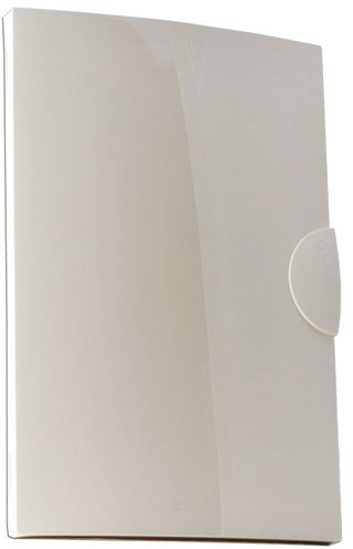 Porte opaque pour coffret Hager 2 rangées