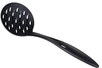 Tupperware Ergo Schaumlöffel Praktische Küche - Antihaft Kompatibel Hitzebeständig 175°C - Ergonomisches Werkzeug Griff mit Daumenauflage - Nylon - 31,3 cm - Profi-Qualität