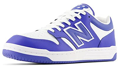 New Balance 480 Trainers EU 43, Weiß Marineblau, (BB480LWH)