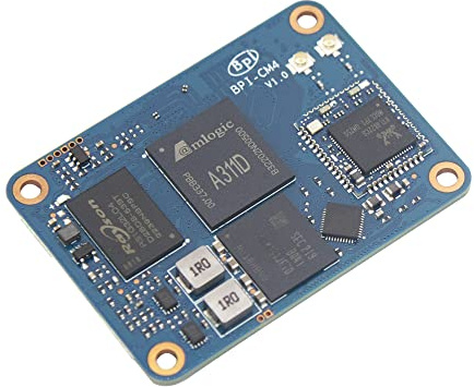 youyeetoo Banana Pi BPI-CM4, Raspberry Pi, Amlogic A311D Quad Core ARM Cortex-A73, 4G LPDDR4 16G eMMC Onboard WIFI5, Minipcie 26PIN Run Android Armbian Linux (BPI-CM4)