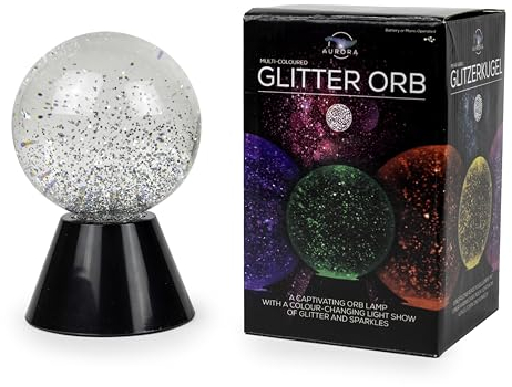 Funtime Gifts Glitter Orb – A Mesmerizing Color-Changing Light Show