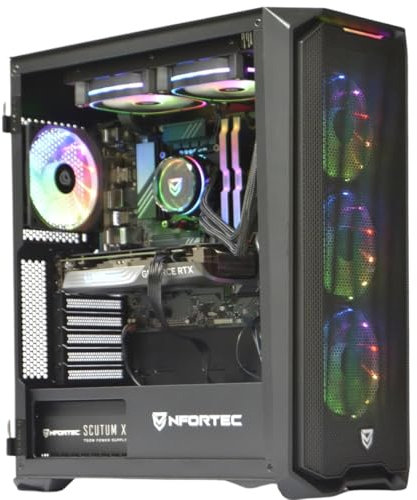 TrendingPC PC Gaming AMD Ryzen 7 7700 8x5,3ghz • NVIDIA RTX 5070 12gb • 32gb RAM DDR5 6000mhz RGB • WiFi 6 y Bluetooth 5.2 • SSD m.2 1tb • Refrigeración Líquida 240mm • Windows 11 Pro • PC Gamer