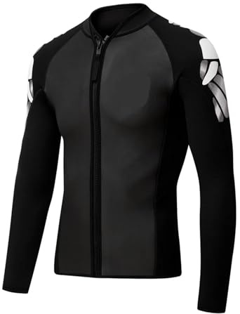 Våtdräkter för män kvinnor tvådelade dykkläder herr 2 mm neopren kamouflage jacka långärmad surfing snorkling