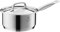 WMF Gourmet Plus Stielkasserolle 16cm, kleiner Topf mit Metalldeckel mit Dampföffnung, Kochtopf klein 1,4l, Induktion, Nudeltopf Cromargan Edelstahl mattiert, Innenskalierung