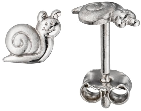 Jobo Kinder-Ohrstecker Schnecke aus 925 Sterling Silber