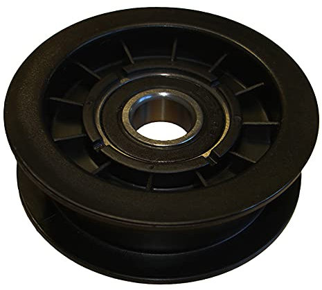 RocwooD Flat Idler Belt Pulley Fits F72, J92, N92, J98S, TC102, TC122. HF2113, 2114, 2213, 2216, 2218, 2220 S&HL, L120 Series 20 HP 48″ Deck 25601554/0, GX20287, 690409, 20811500