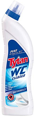 Tytan WC Cleaner Toilet Easy Cleaning Detergent Extra Strong Fresh Bathroom (Blue, 700g)