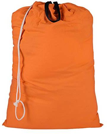 SWISSELITE Laundry Bag with Handle and Drawstring, Large Heavy Duty Laundry Bag, 28 x 40 Inches Travel Dirty Clothes Bag for Laundromat and Household