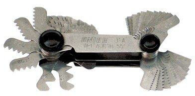 Contafiletti metrico e whitworth, 60 gradi e 55 gradi