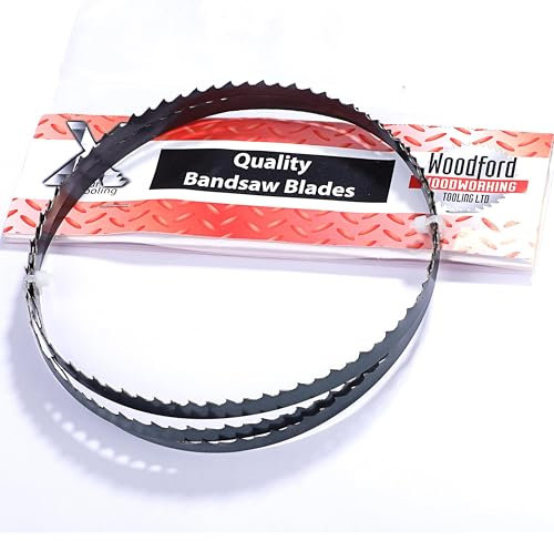Lame de scie à ruban 1400mm x 3/8 » x 24 TPI Qualité supérieure pour couper le bois, le plastique Fabriquée par Xcalibur Tooling UK, idéale pour les bois tendres et les bois durs